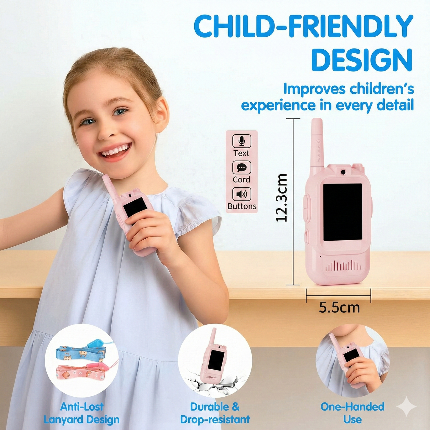 Blemia™ Kids Walkie Talkie