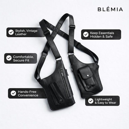 Blemia™ Premium Leather Shoulder Bag